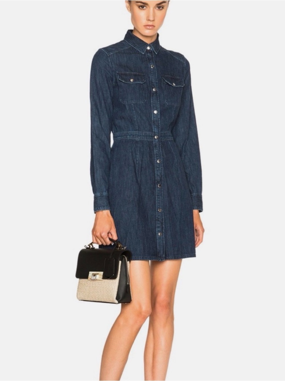 Rag & Bone Utility Denim Dress